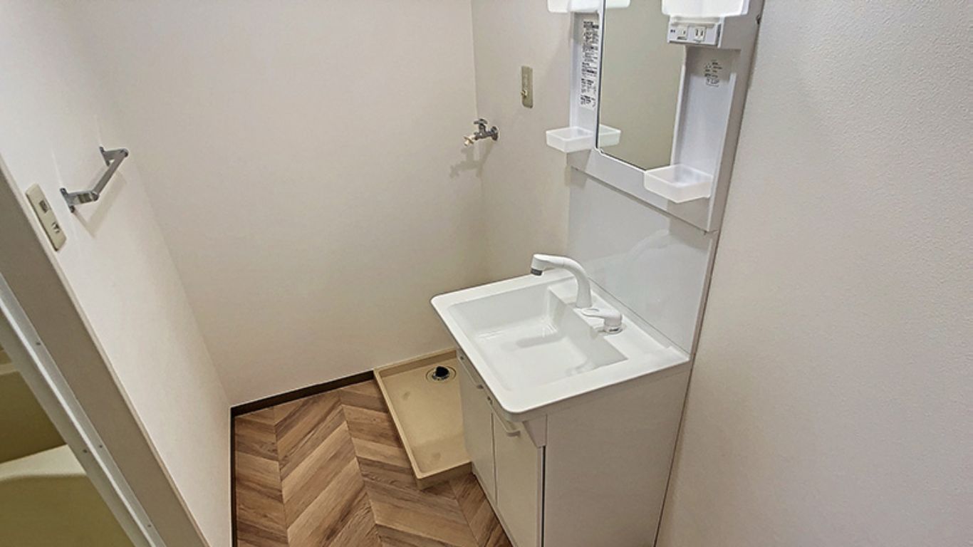 洗面所　洗濯機置き場