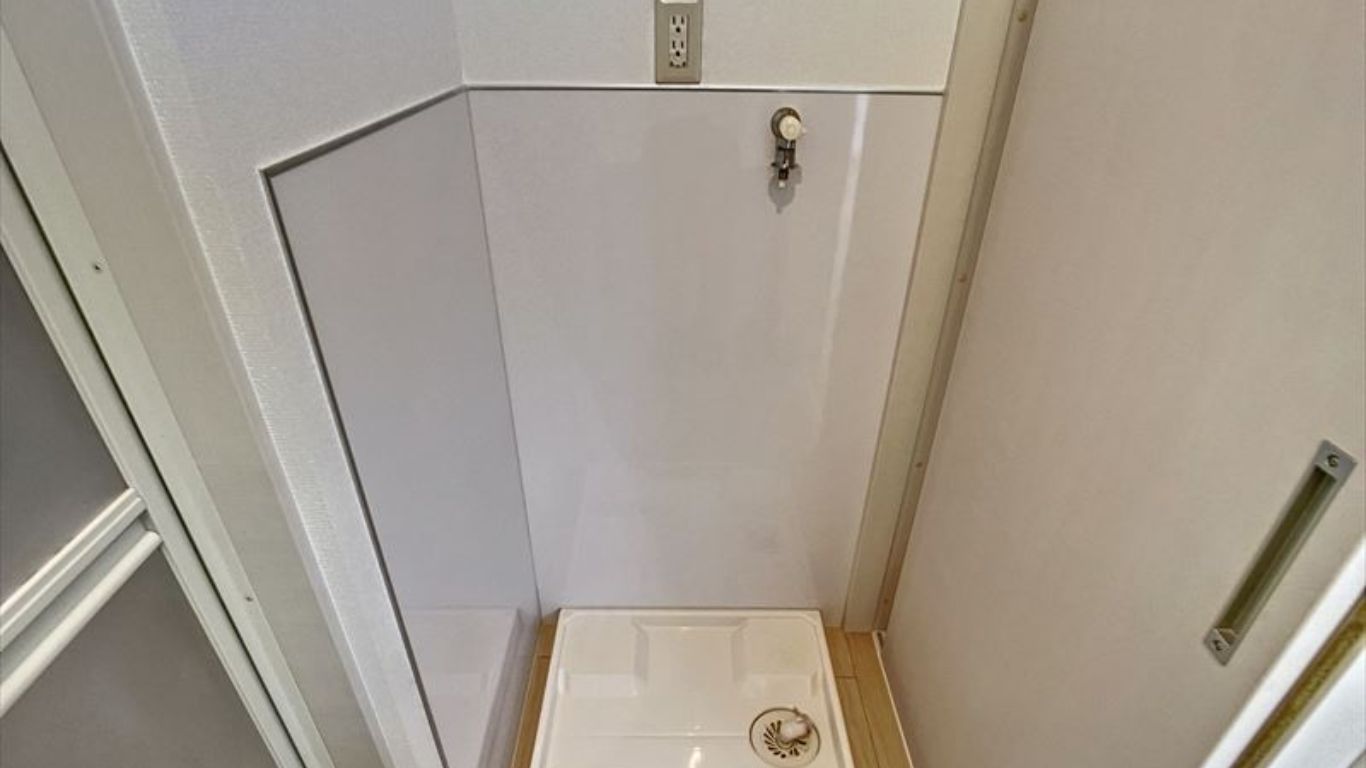 屋内洗濯機置き場