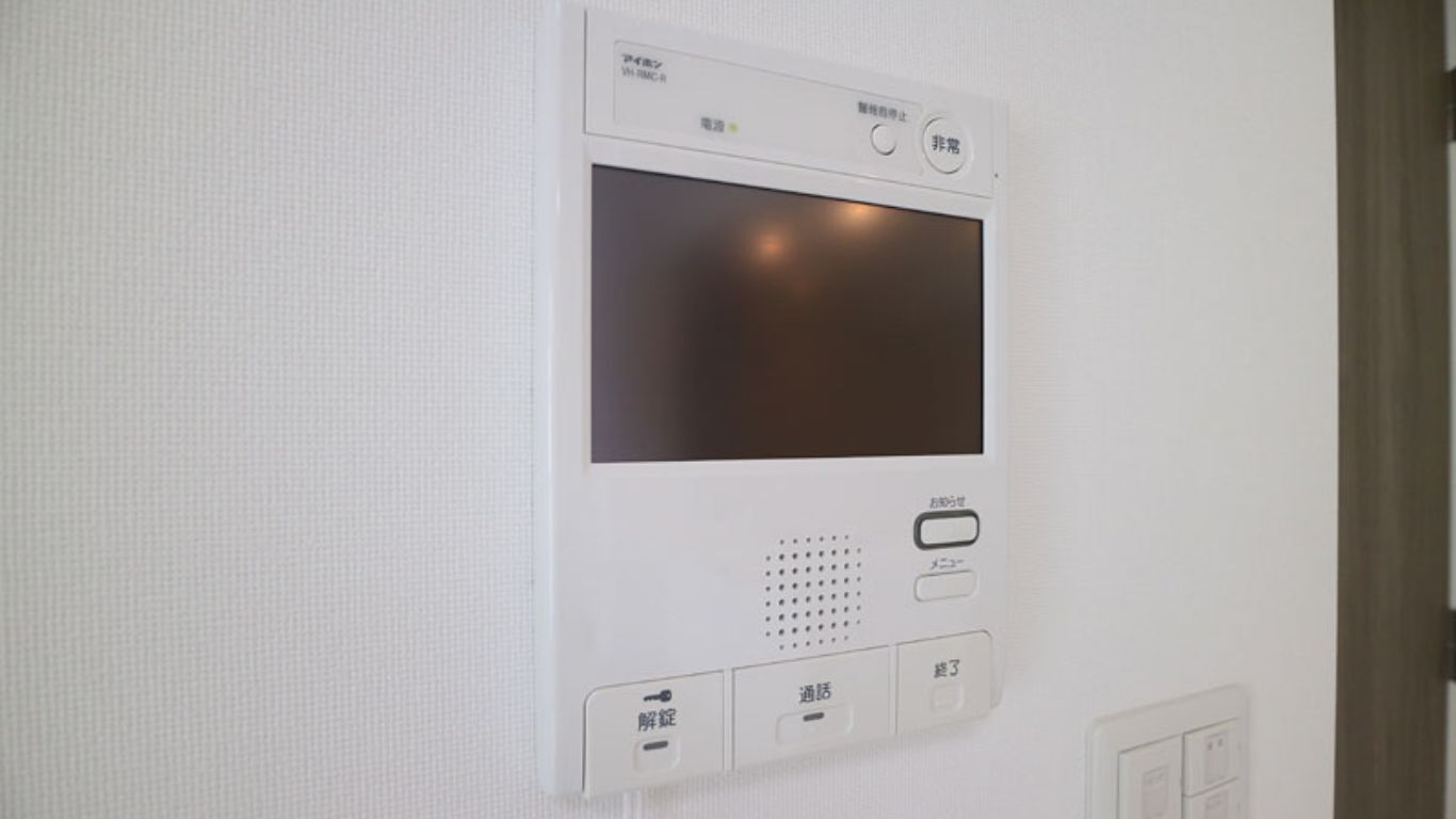 モニター付きインターホン