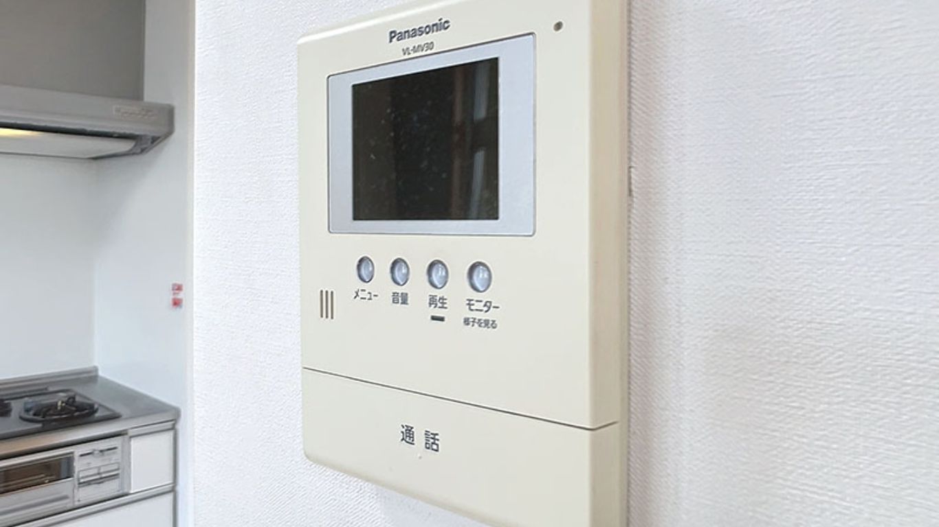 モニター付きインターホン