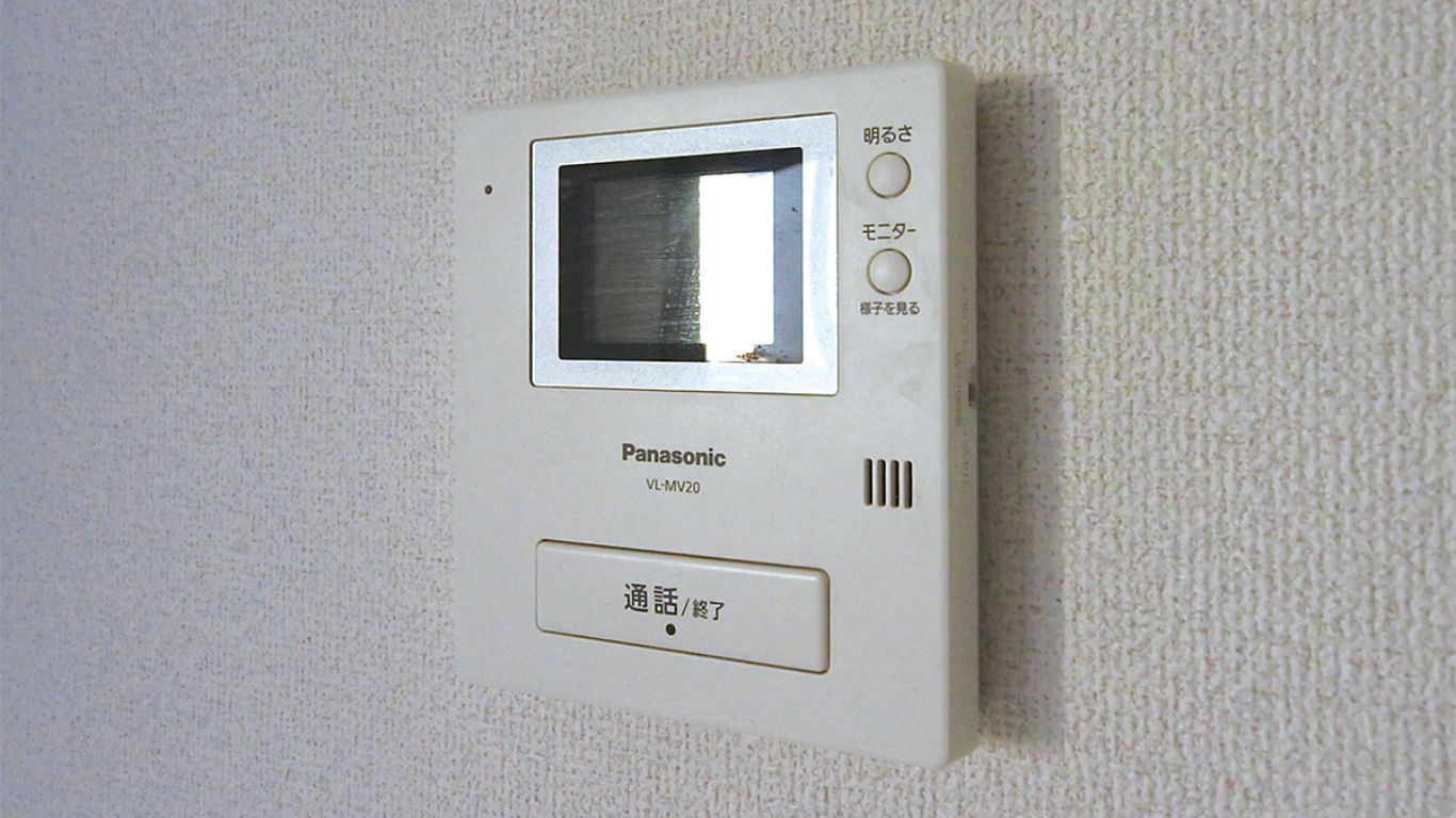 モニター付きインターホン