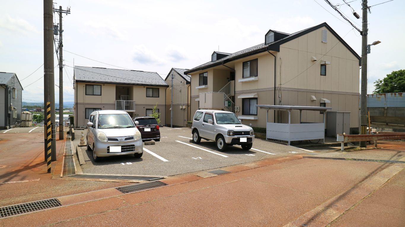 共同駐車場①